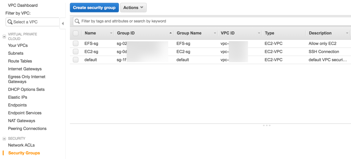 Create and mount an Amazon EFS file system to an Amazon EC2 instance